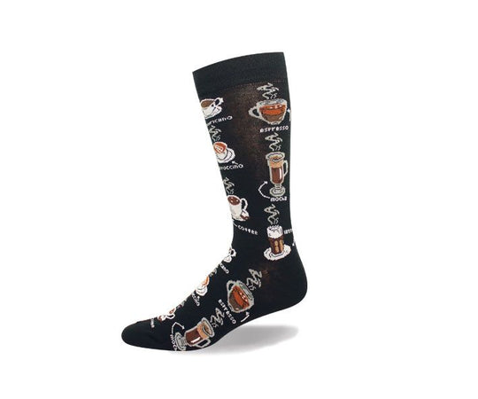Crazy Toes Coffee Socks | Multi