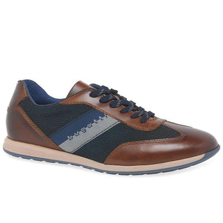 Bugatti Sneaker | Congac/Dark Blue - Caswell's Fine Menswear