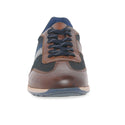 Bugatti Sneaker | Congac/Dark Blue - Caswell's Fine Menswear