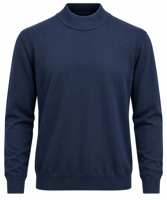 Modango Mock Sweater | Navy