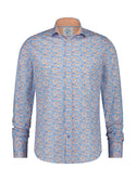 A Fish Named Fred Orange Shirt - Caswell's Fine Menswear