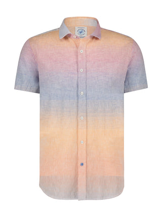 A Fish Named Fred Short Sleeve Shirt, Multi - Caswell's Fine Menswear
