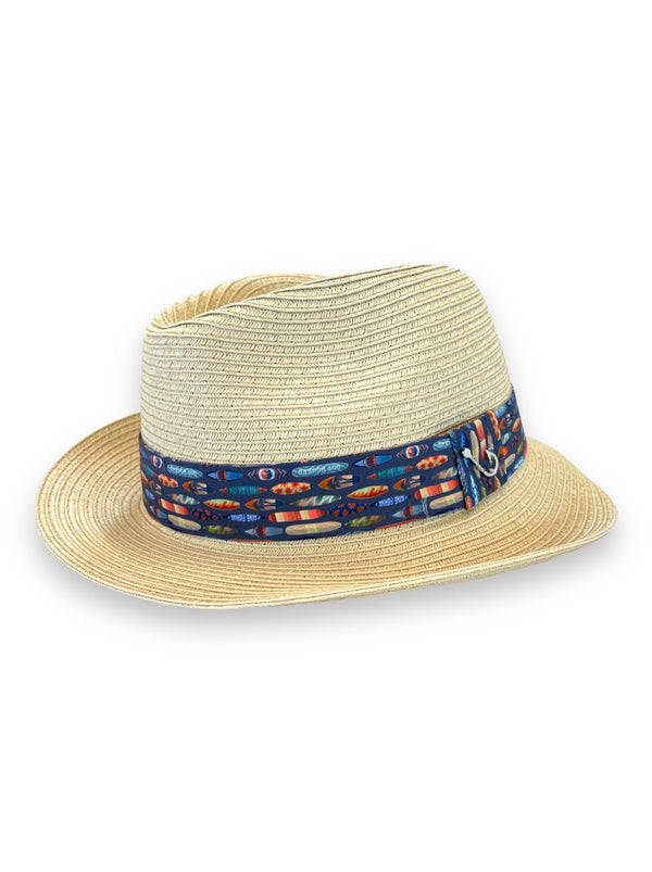 A Fish Named Fred Straw Hat - Caswell's Fine Menswear