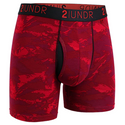 2UNDR Swing Shift Boxer Brief | Red Storm - Caswell's Fine Menswear