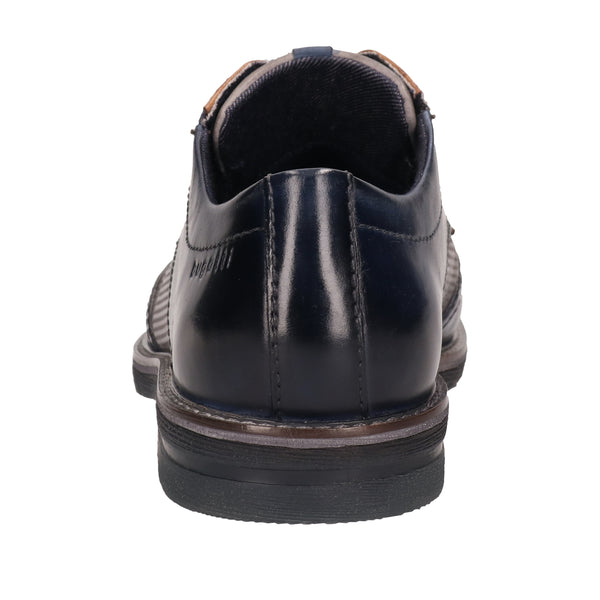 Bugatti Shoe Melo| Blue/Grey - Caswell's Fine Menswear