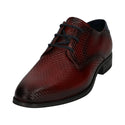 Bugatti Dress Shoe, Dark Red - Caswell's Fine Menswear