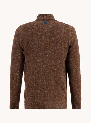 A Fish Named Fred Sweater Jumper | Chocolate Brown