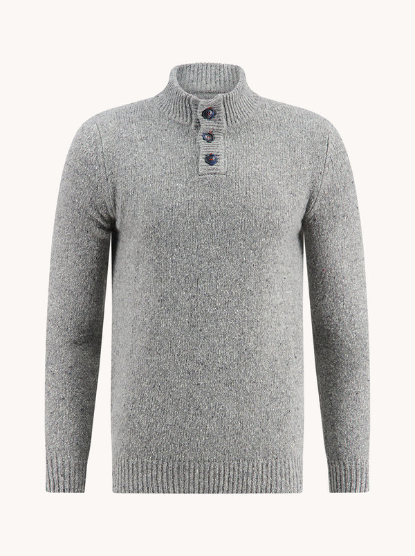 A Fish Named Fred Sweater Jumper | Grey