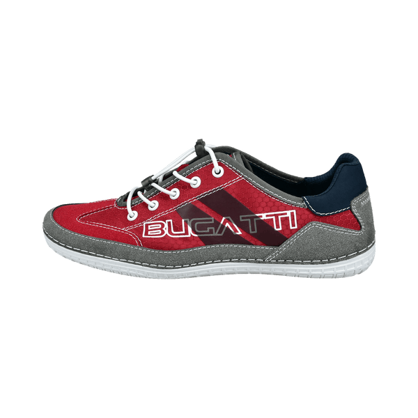Bugatti Sneaker | Red - Caswell's Fine Menswear