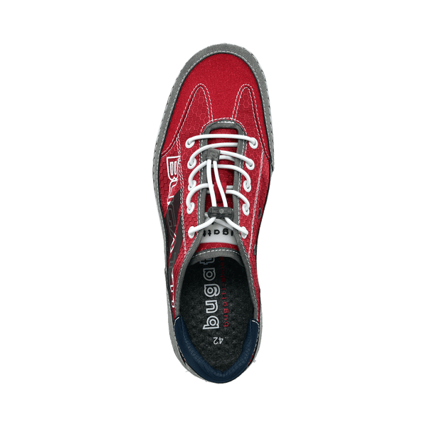 Bugatti Sneaker | Red - Caswell's Fine Menswear