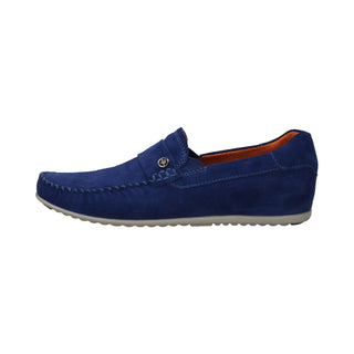 Bugatti Shoe Loafer Chilla | Blue - Caswell's Fine Menswear