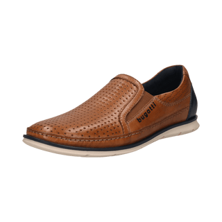Bugatti Slip on Shoe | Congac - Caswell's Fine Menswear