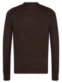 Bruun & Stengade Sweater, Dark Brown - Caswell's Fine Menswear