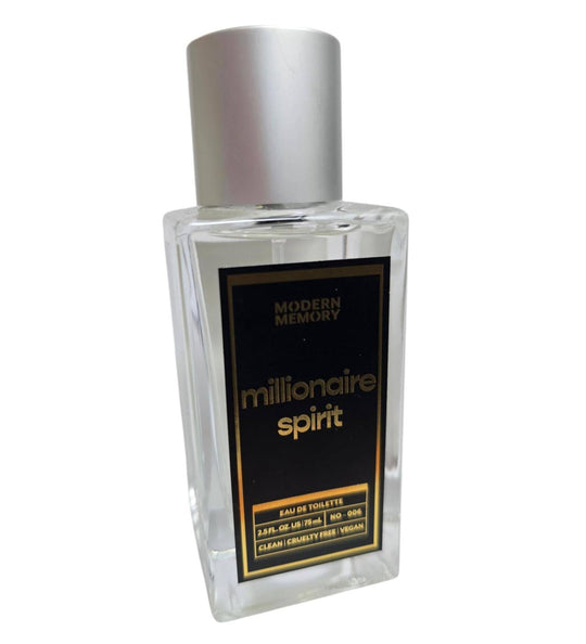Millionaire Spirit Golden Amber and Leather 2.5 fl oz Unboxed