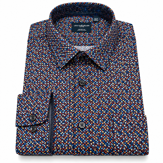 Leo Chevalier Non Iron Shirt | Multi
