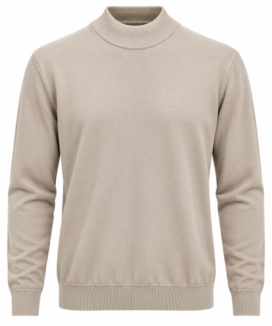 Modango Mock Sweater | Sand