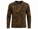 John Varvatos Parson Printed Textured Crew | Toffee