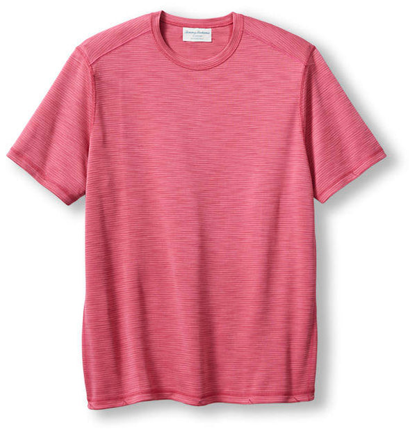 Tommy Bahama Paradise Isles IslandZone® Short-Sleeve Shirt, Raspberry - Caswell's Fine Menswear