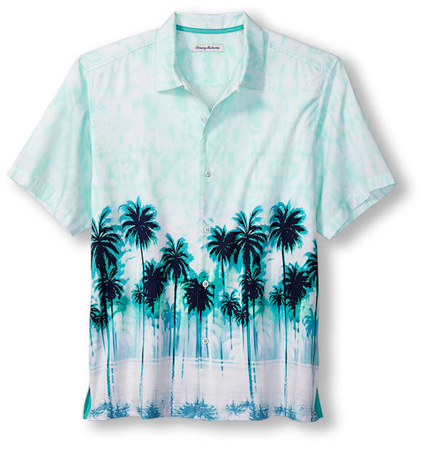 Tommy Bahama Shirt Tortola Tropic Mirage, Atlantic Teal - Caswell's Fine Menswear