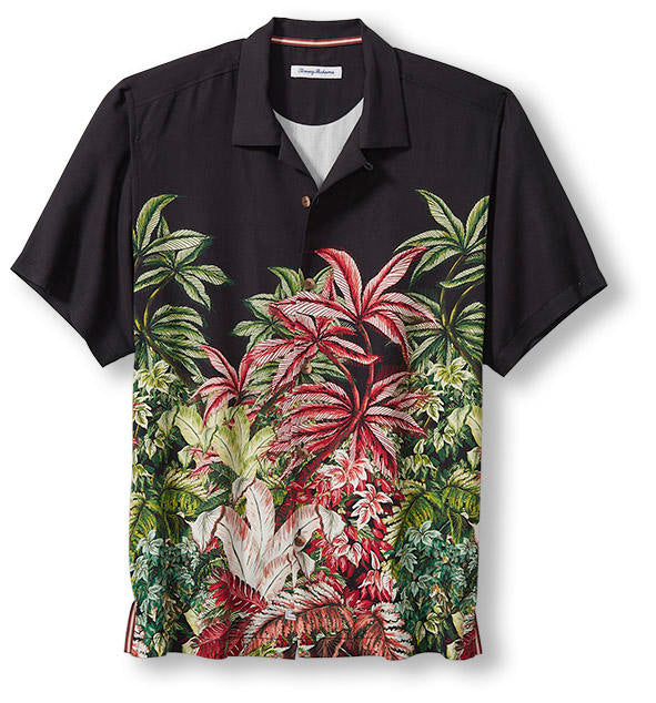 Tommy Bahama Shirt Midnight Heaven, Black - Caswell's Fine Menswear