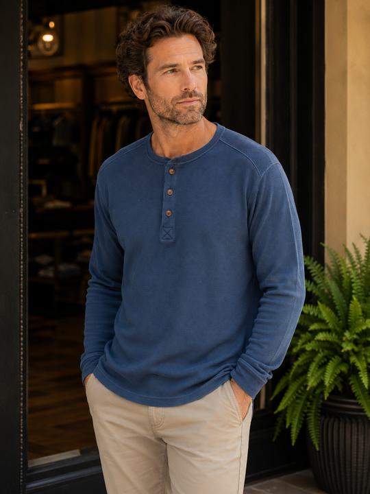 Tommy Bahama Henley Mesa Sands | Dress Blues