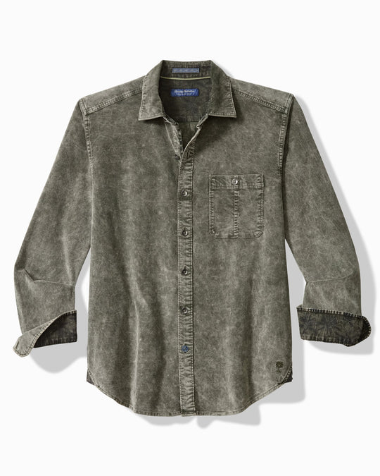 Tommy Bahama Coastline Cord Stretch Sun Fade Shirt | Noble