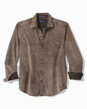 Tommy Bahama Coastline Cord Stretch Sun Fade Shirt | Brownstone