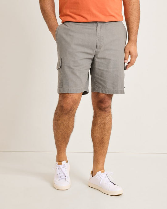 Tommy Bahama Linen In Paradise Cargo 9-Inch Shorts | Shadow