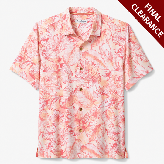 Tommy Bahama Coastal Ease Frond Escape IslandZone® Camp Shirt