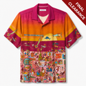 Tommy Bahama Scenic to Believe It Silk Camp Shirt | Beach Blossom