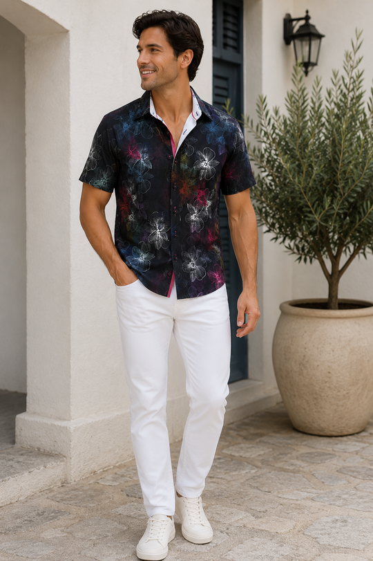 Sugar Short Sleeve Shirt SAVAT | Caviar