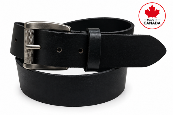 Ceinture en cuir Bench Craft | Noire