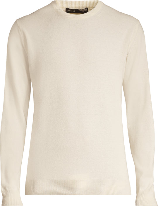 Horst Cashmere Crew Neck Sweater | Ecru