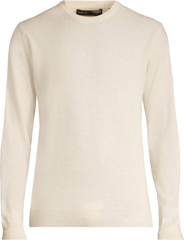 Horst Cashmere Crew Neck Sweater | Ecru