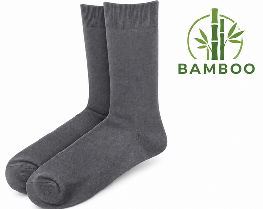 Chaussettes habillées Key Bamboo | Charcoal