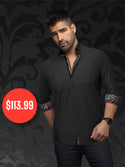 Au Noir Shirt 360° Stretch Shirt | SAUTOR, Black