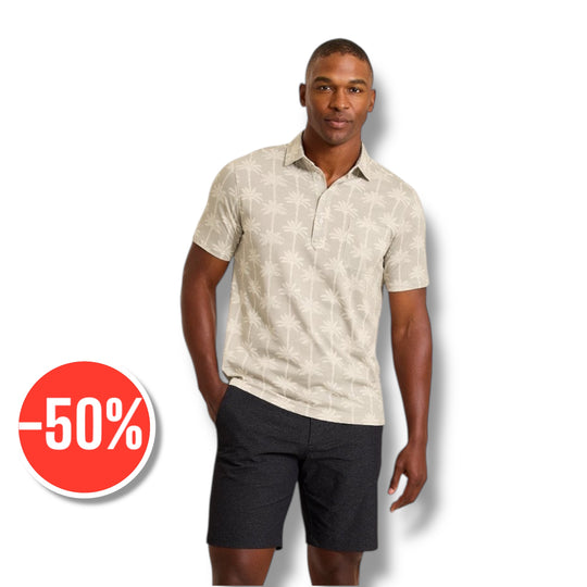 Tommy Bahama  San Lucio Palm Lane Stretch Knit Polo | Chinchilla