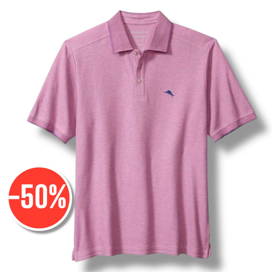 Tommy Bahama The Emfielder 2.0 IslandZone® Polo | Wifi Berry Heather