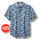 Tommy Bahama  Coconut Point Capuchin Vines IslandZone® Camp Shirt | Pool Tile