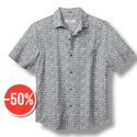 Tommy Bahama Coast Cozumel Tiles IslandZone® Shirt | Summer Grey