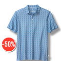 Tommy Bahama Ocean Mosaic Polo | Blue Allure