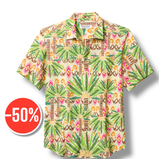 Tommy Bahama Coast Palm Pointe Shirt | Vanilla