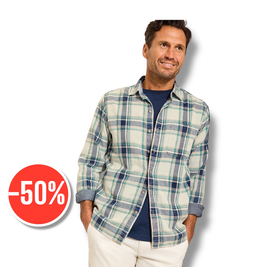 Tommy Bahama Twice The Plaid | Dockside Blue