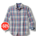 TOMMY B SHIRT PLAID PALO ALTO