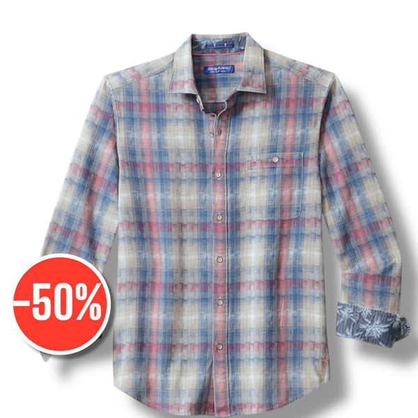 TOMMY B SHIRT PLAID PALO ALTO