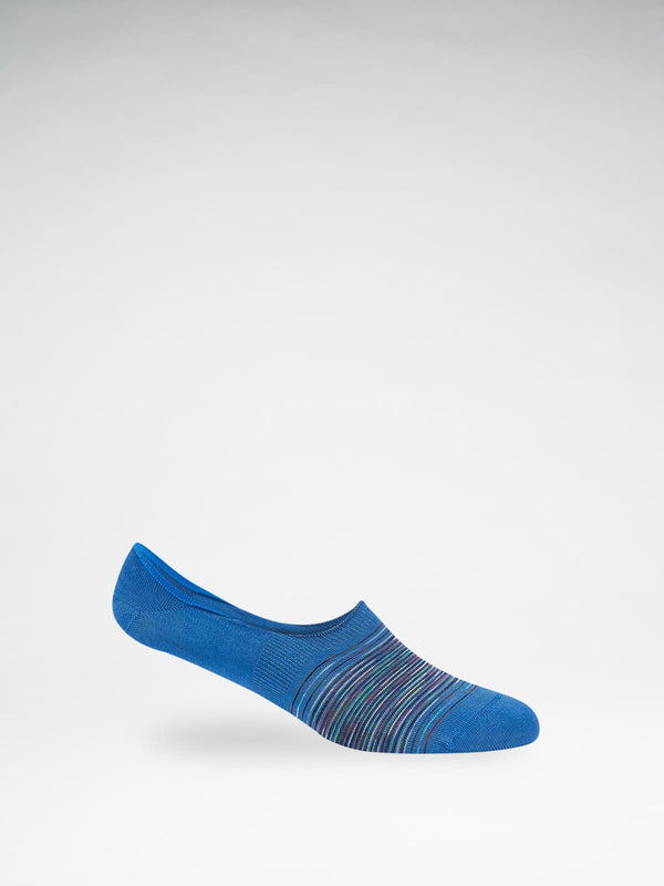Bugatchi No Show Socks Made in Italy, Sky - Caswell's Fine Menswear