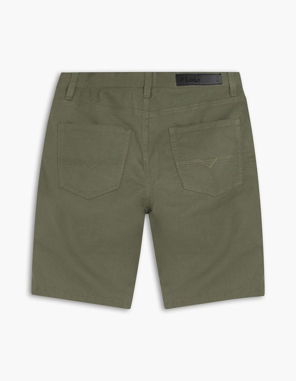 Lois Textured Short | Light Khaki