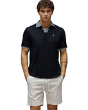 Psycho Bunny Men's Jonathan Pique Polo | Black