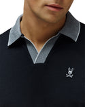 Psycho Bunny Men's Jonathan Pique Polo | Black
