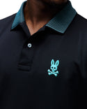 Polo Dax Sport Hommes Psycho Bunny - Noir